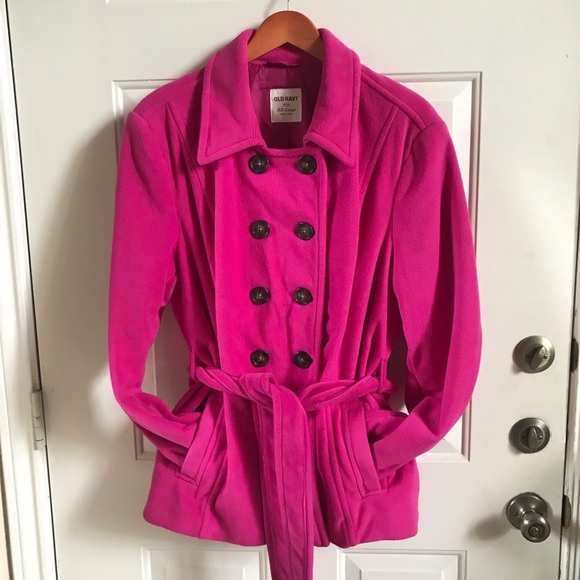Old Navy Jackets & Blazers - Old Navy | Pink Double Breasted Coat